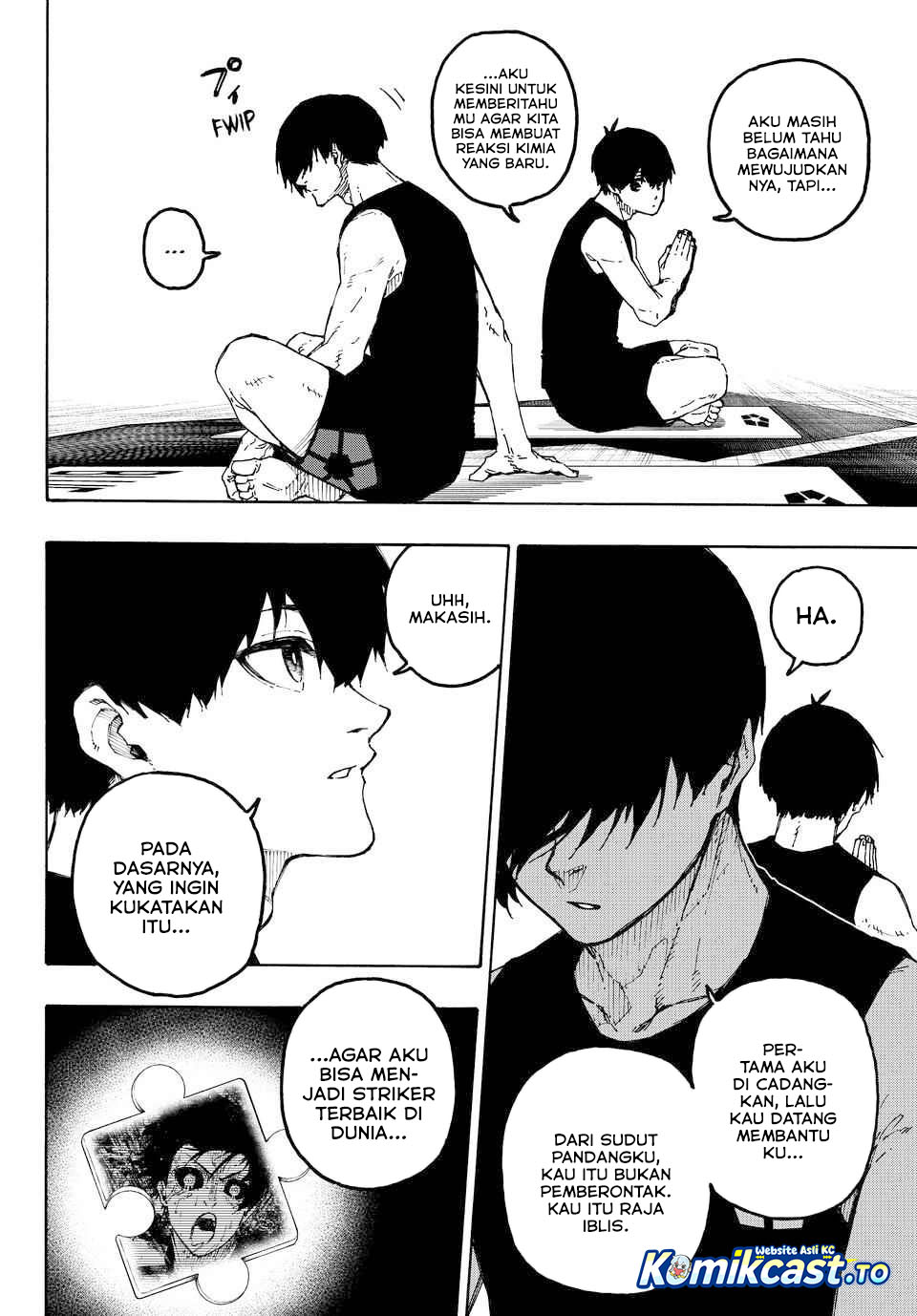 Baca Blue Lock - Chapter 351 halaman 18