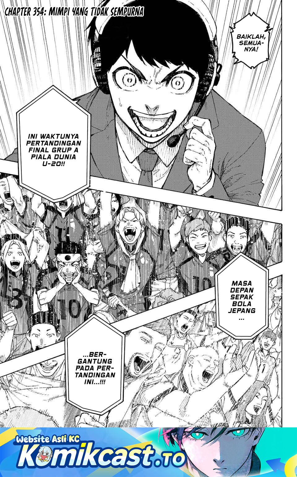 Baca Blue Lock - Chapter 354 halaman 2