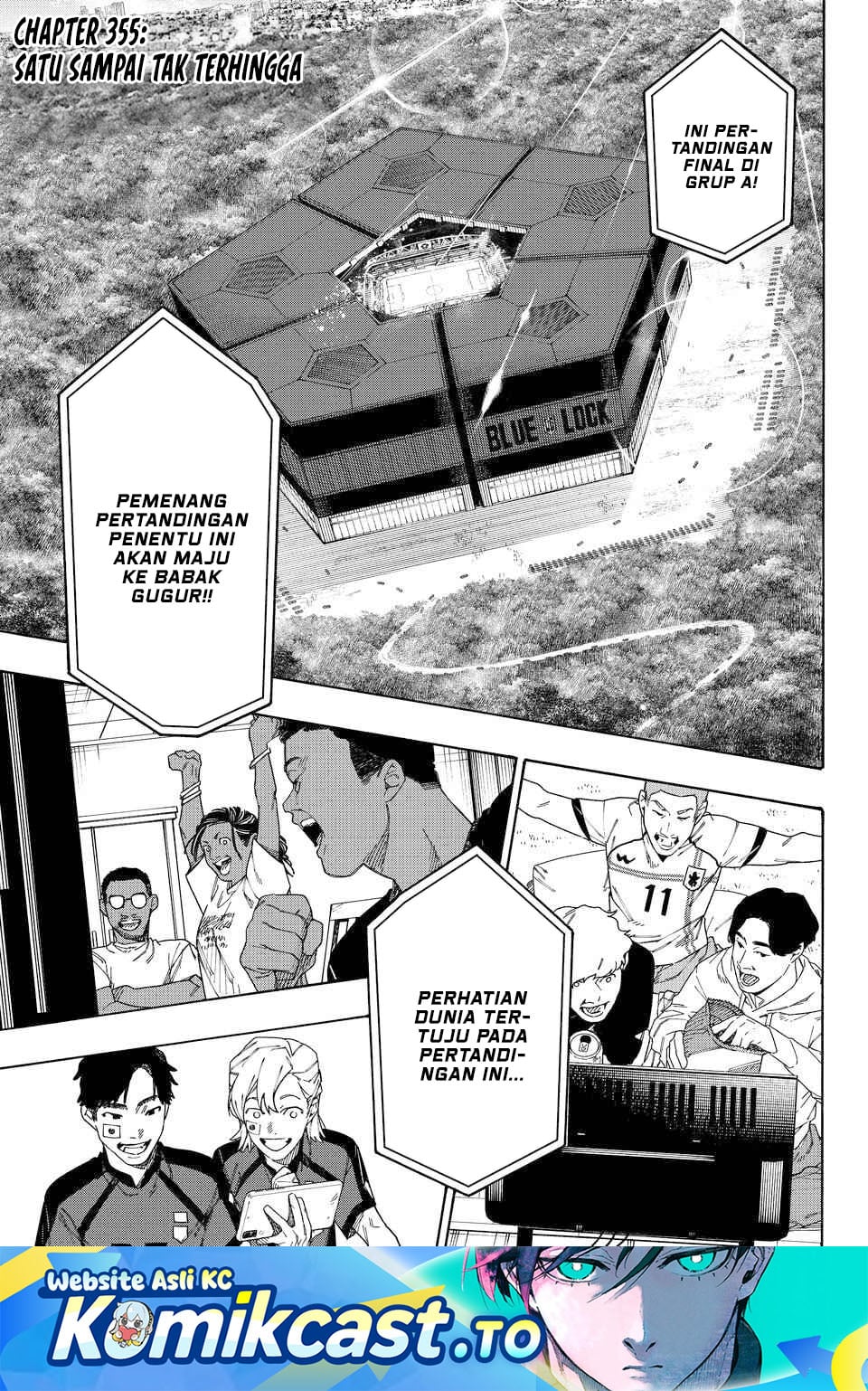 Blue Lock Chapter 355 - Page 2
