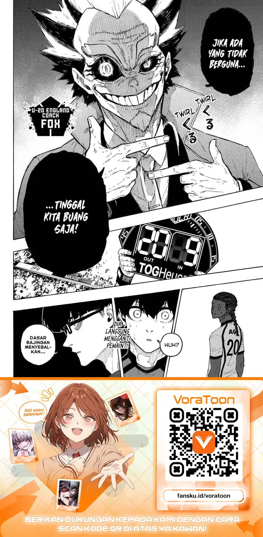 Blue Lock Chapter 358 - Page 18