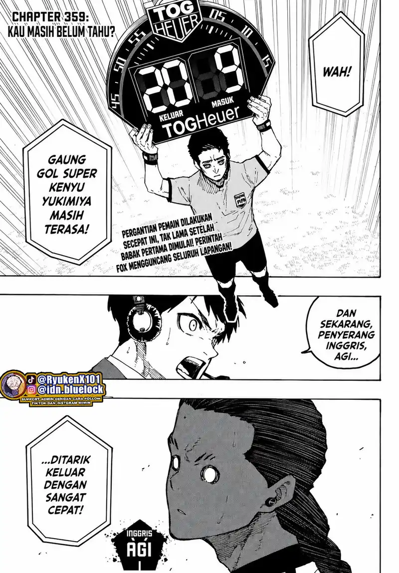 Blue Lock Chapter 359