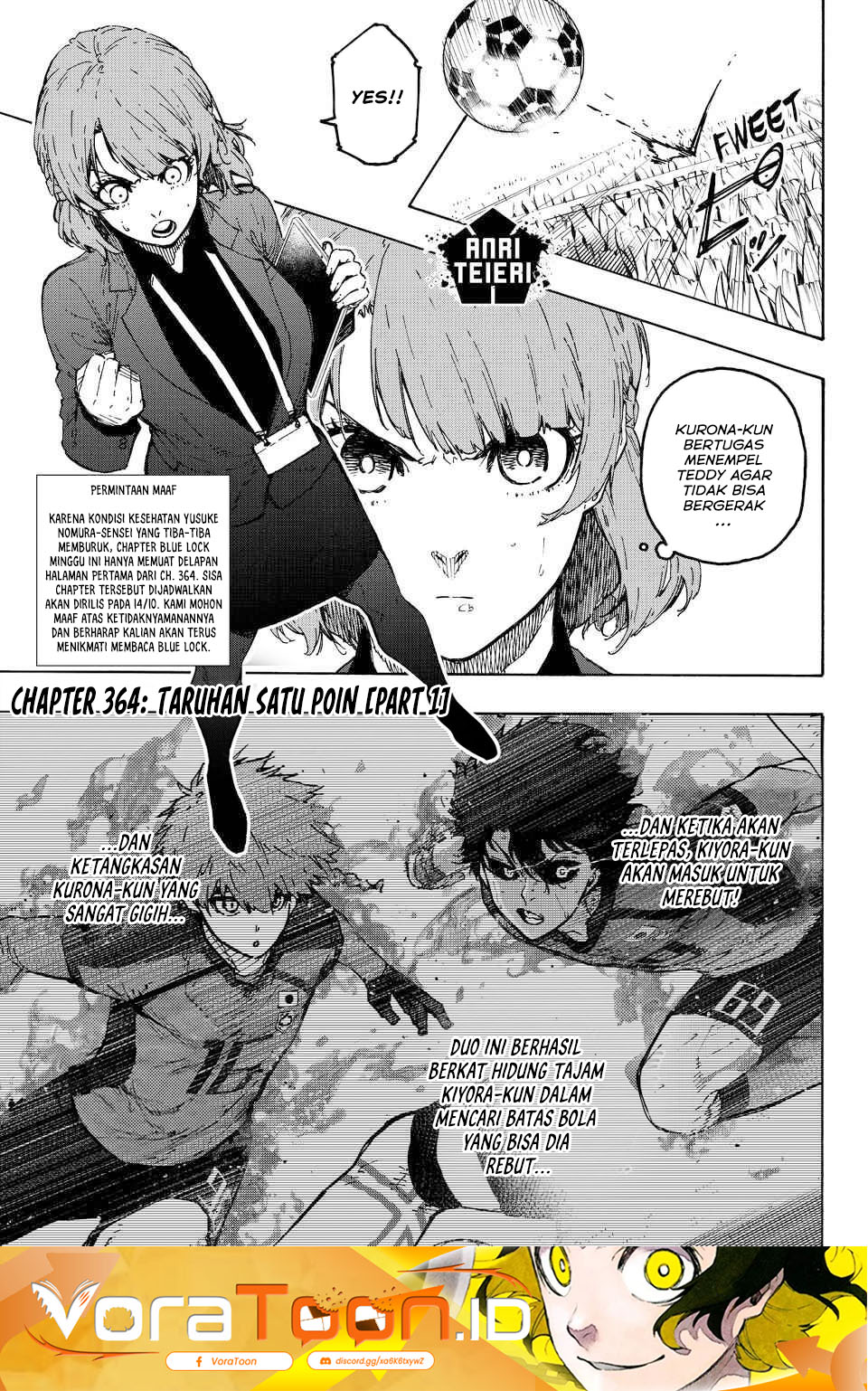 Blue Lock Chapter 364.1 - Page 2
