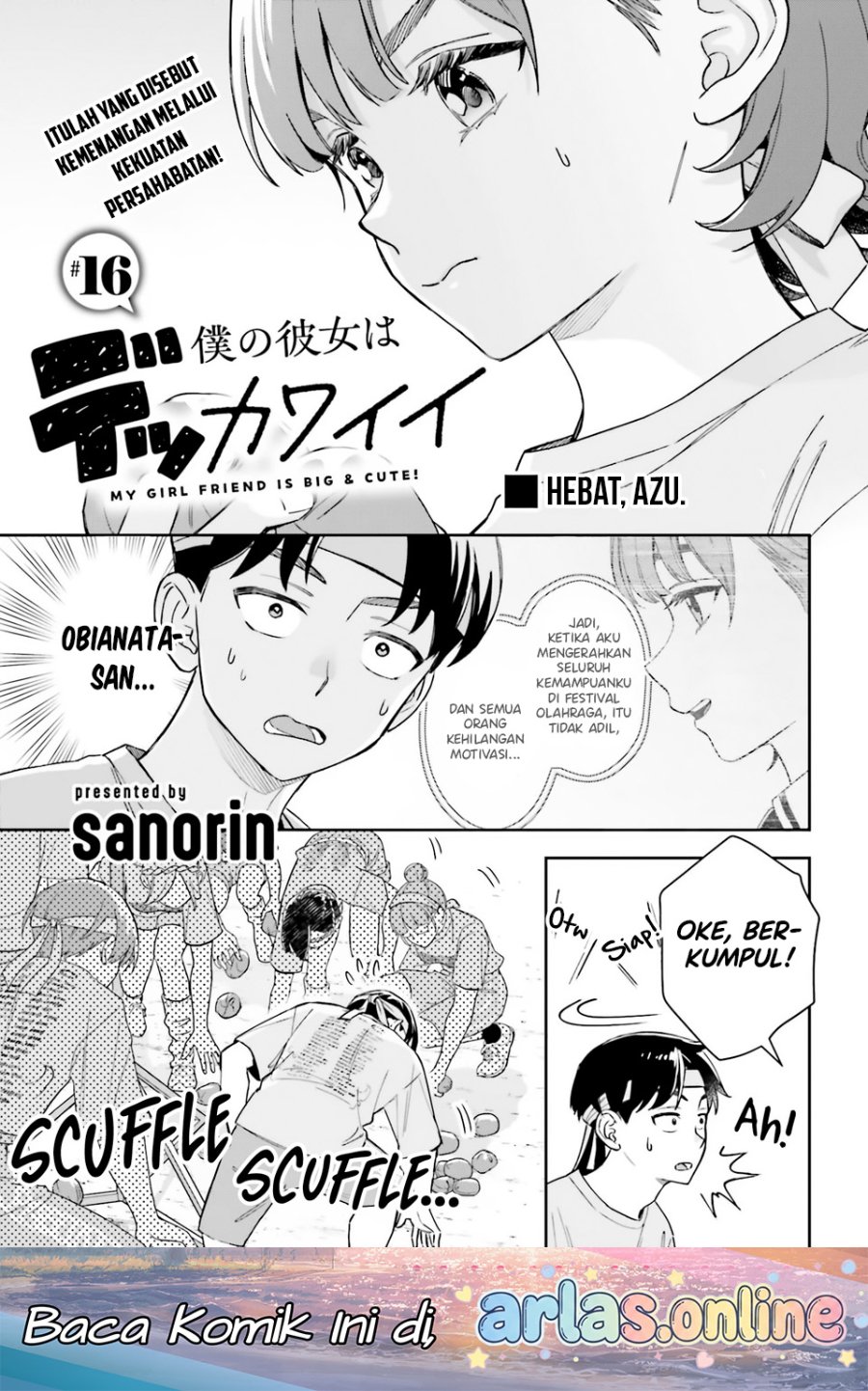 Baca Boku no Kanojo wa Dekkawaii - Chapter 16 halaman 2