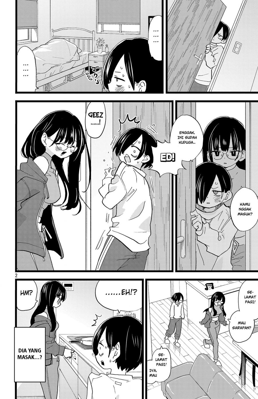 Baca Boku no Kokoro no Yabai yatsu - Chapter 170 halaman 2