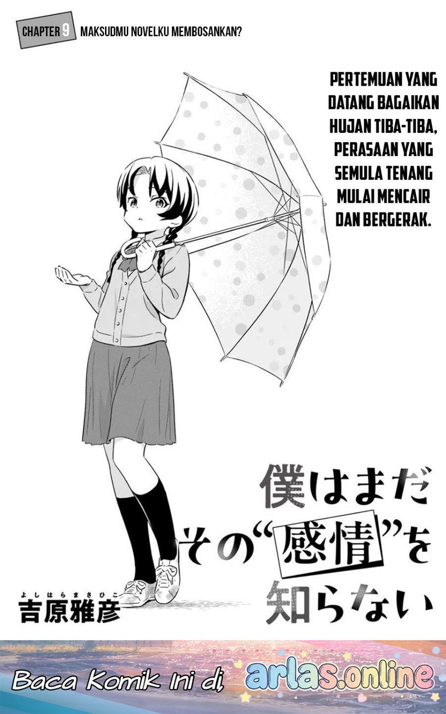 Baca Boku wa Mada Sono Kanjou wo Shiranai - Chapter 9 halaman 2