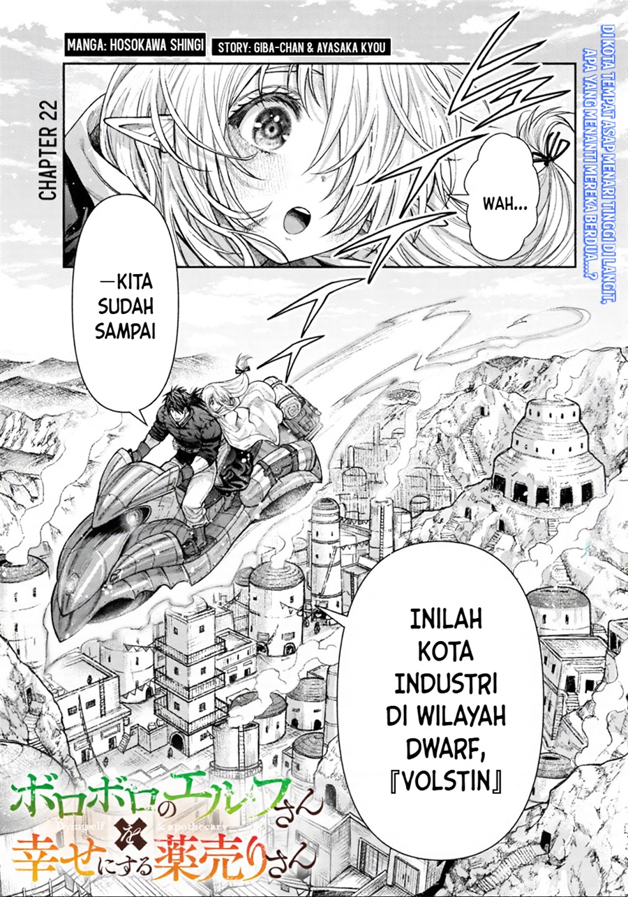 Boroboro no Elf-san wo Shiawase ni Suru Kusuriuri-san Chapter 22 - Page 2