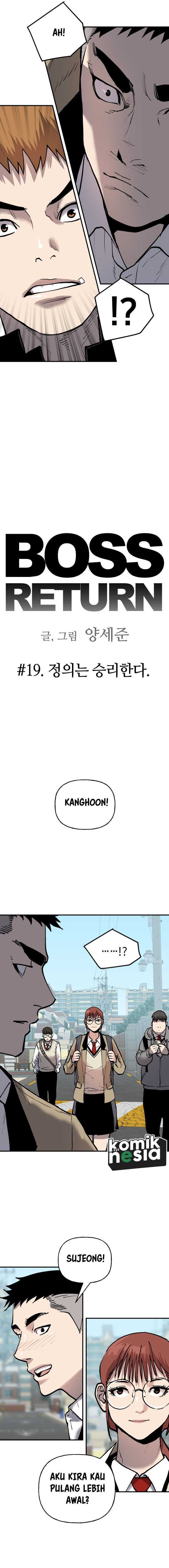 Baca Boss Return - Chapter 19 halaman 3