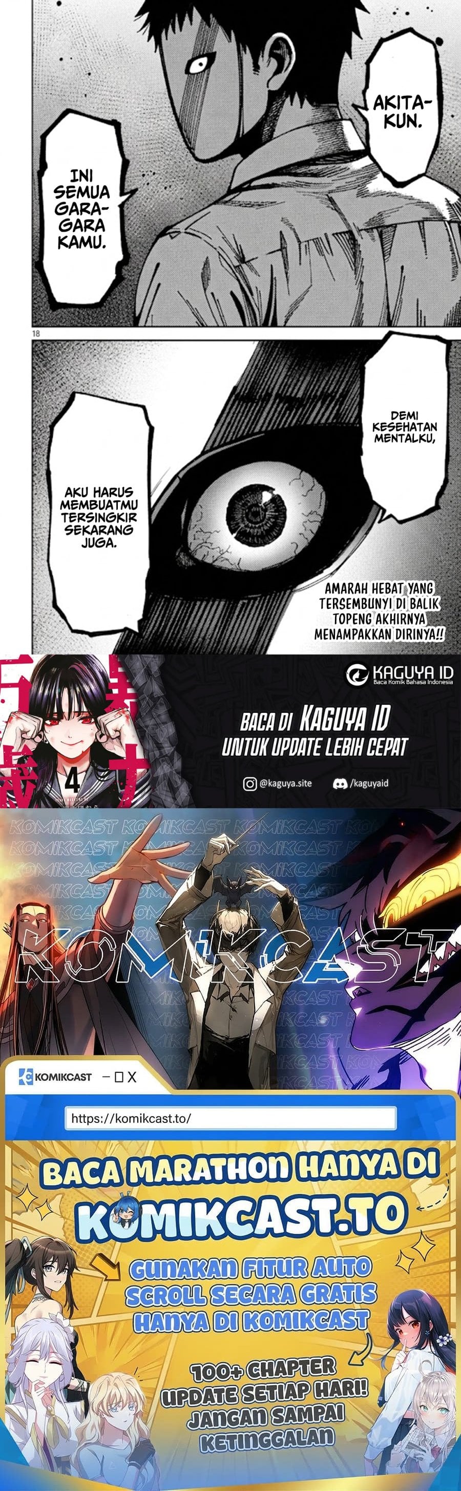 Baca Bouryoku Banzai - Chapter 55 halaman 19