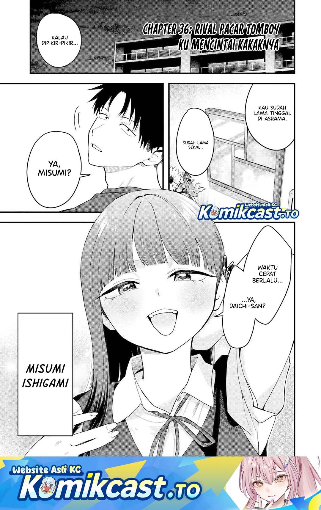 Baca Boyish Kanojo ga Kawai-sugiru - Chapter 36 halaman 2