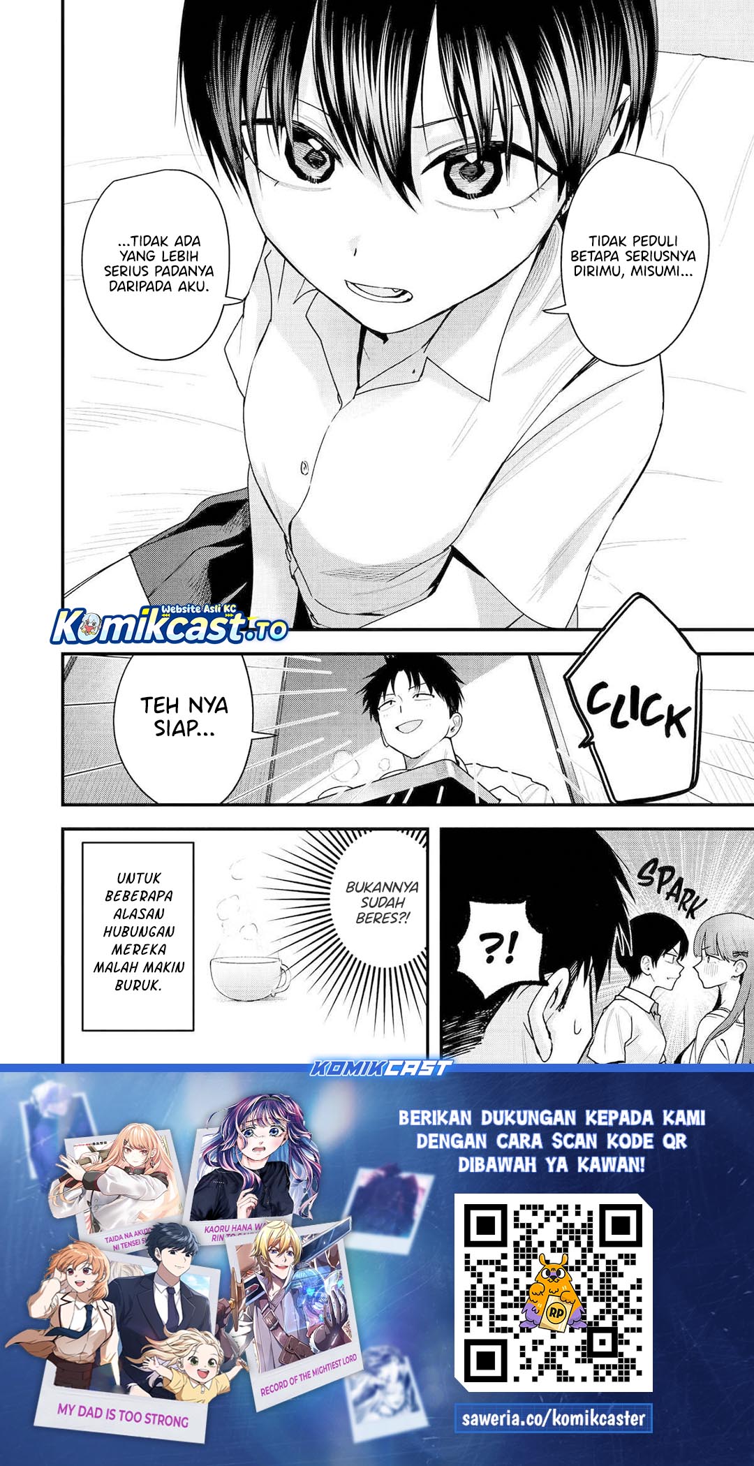 Baca Boyish Kanojo ga Kawai-sugiru - Chapter 38 halaman 19
