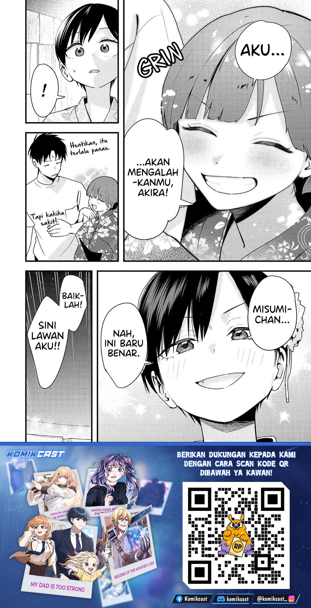 Baca Boyish Kanojo ga Kawai-sugiru - Chapter 40 halaman 17