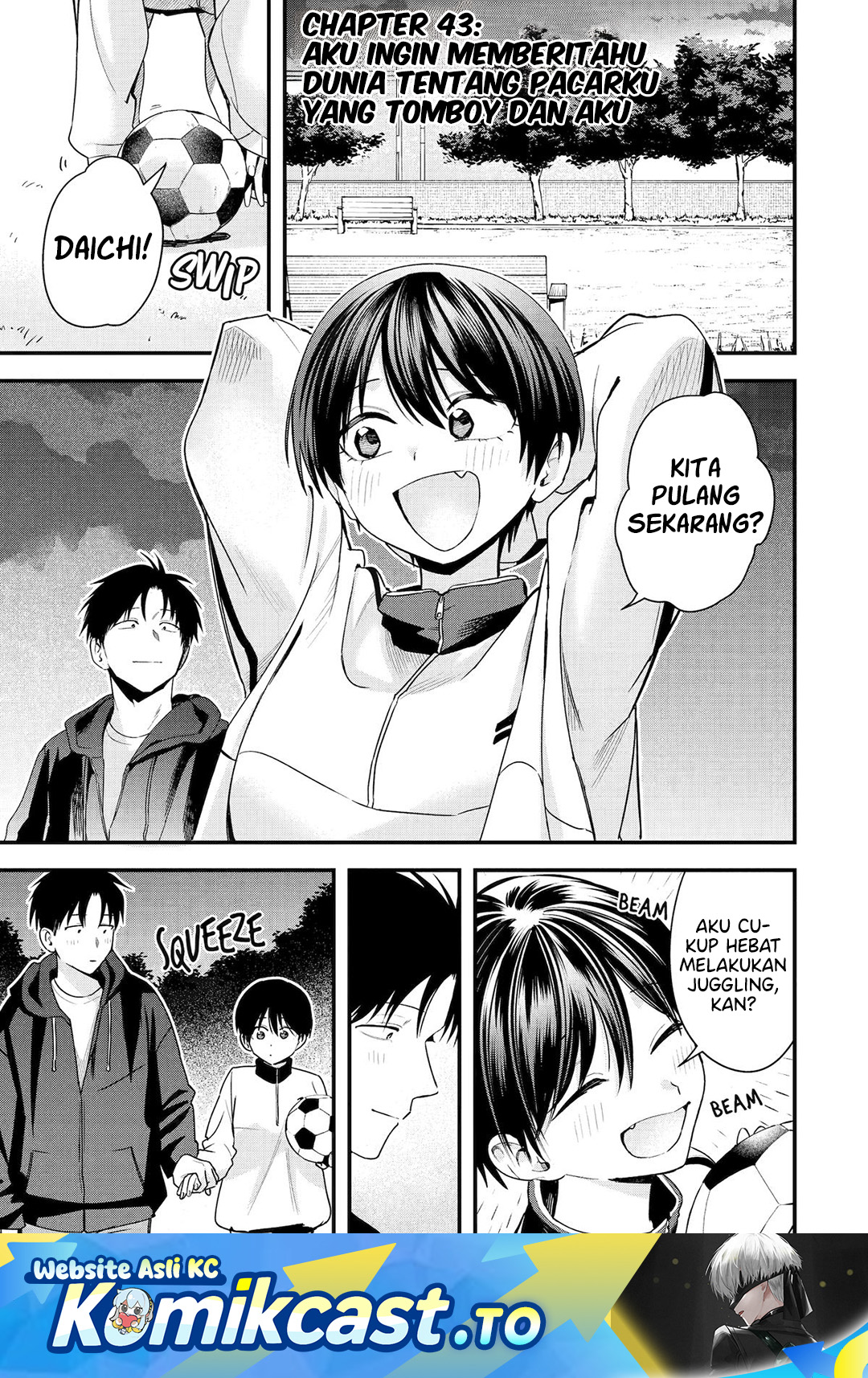 Baca Boyish Kanojo ga Kawai-sugiru - Chapter 43 halaman 2