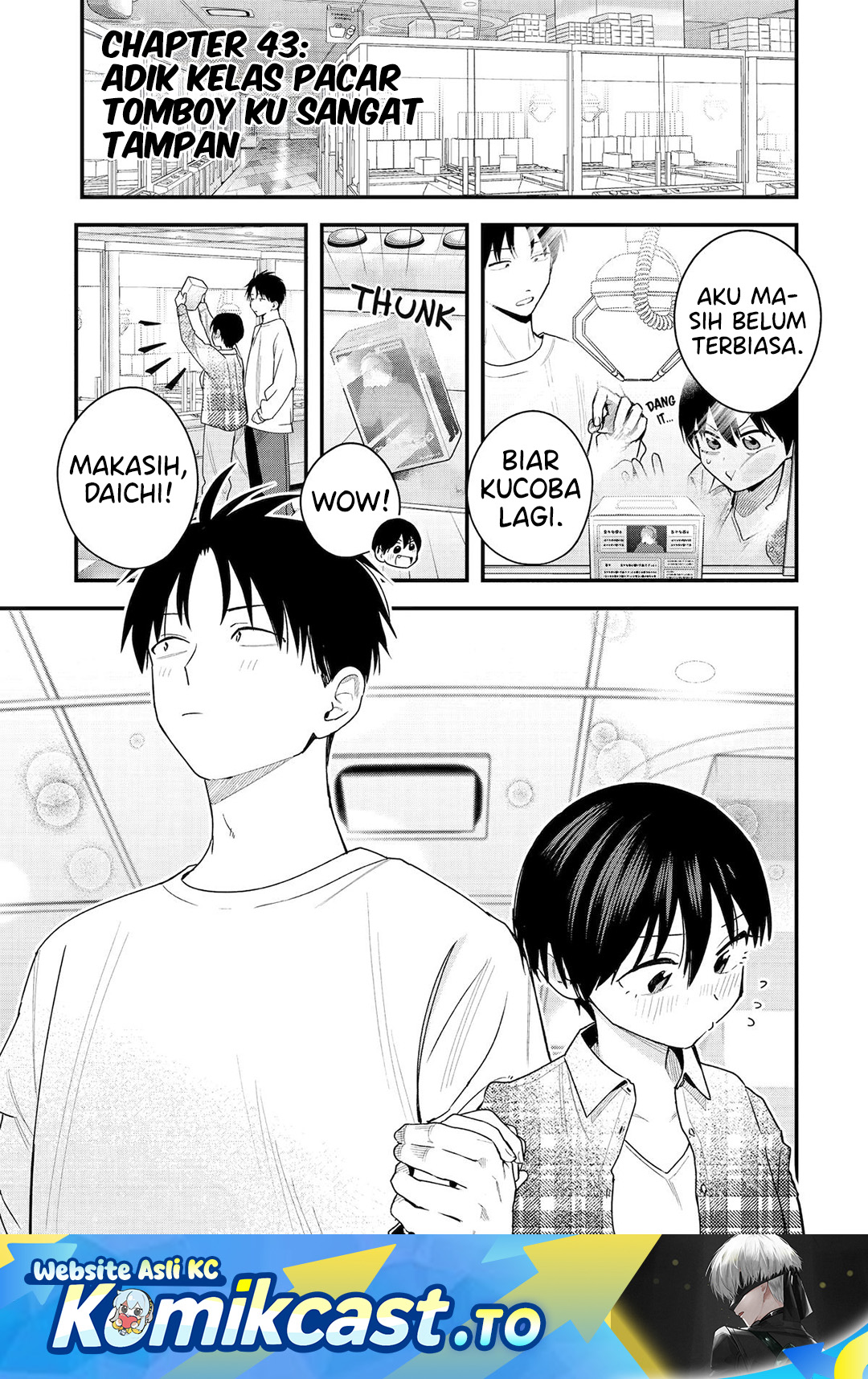 Baca Boyish Kanojo ga Kawai-sugiru - Chapter 44 halaman 2