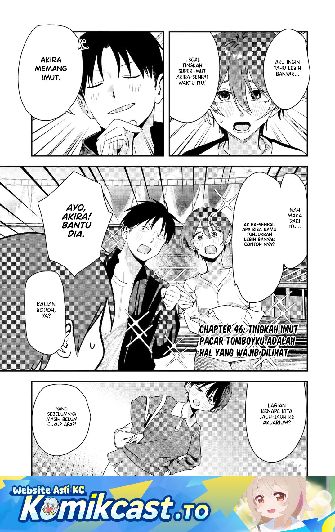 Baca Boyish Kanojo ga Kawai-sugiru - Chapter 46 halaman 2