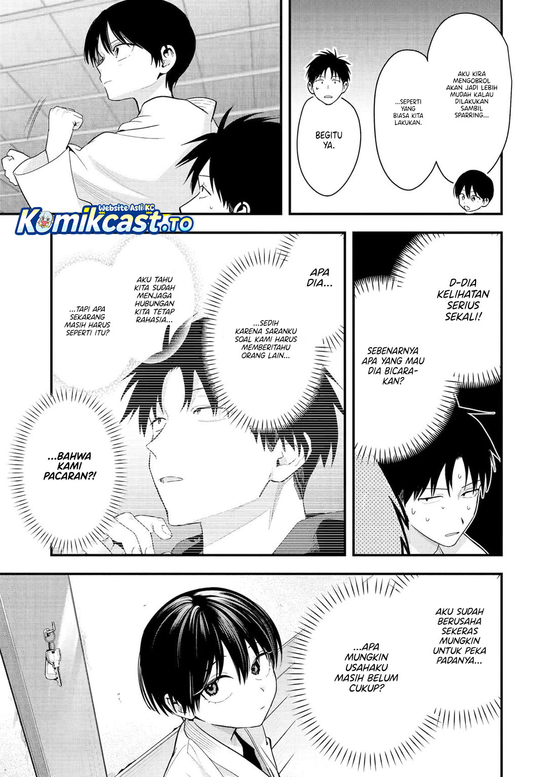 Baca Boyish Kanojo ga Kawai-sugiru - Chapter 49 halaman 4