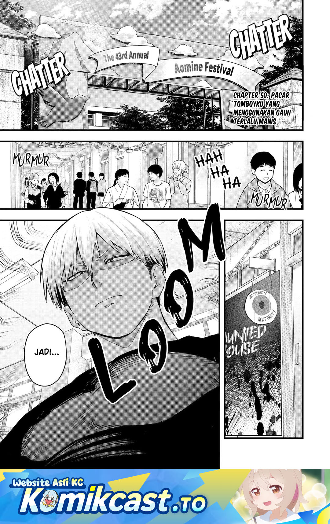 Baca Boyish Kanojo ga Kawai-sugiru - Chapter 50 halaman 2