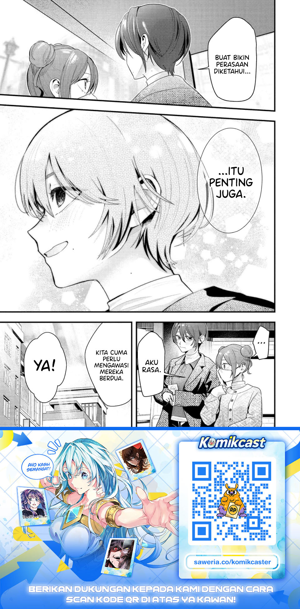 Baca Boyish Kanojo ga Kawai-sugiru - Chapter 55 halaman 22