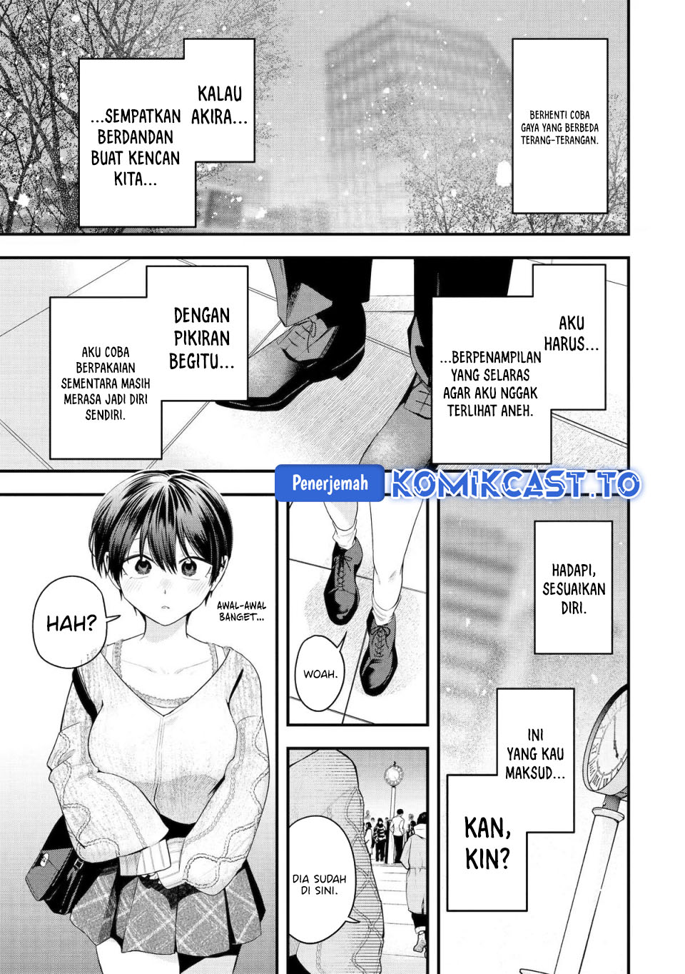 Baca Boyish Kanojo ga Kawai-sugiru - Chapter 56 halaman 14