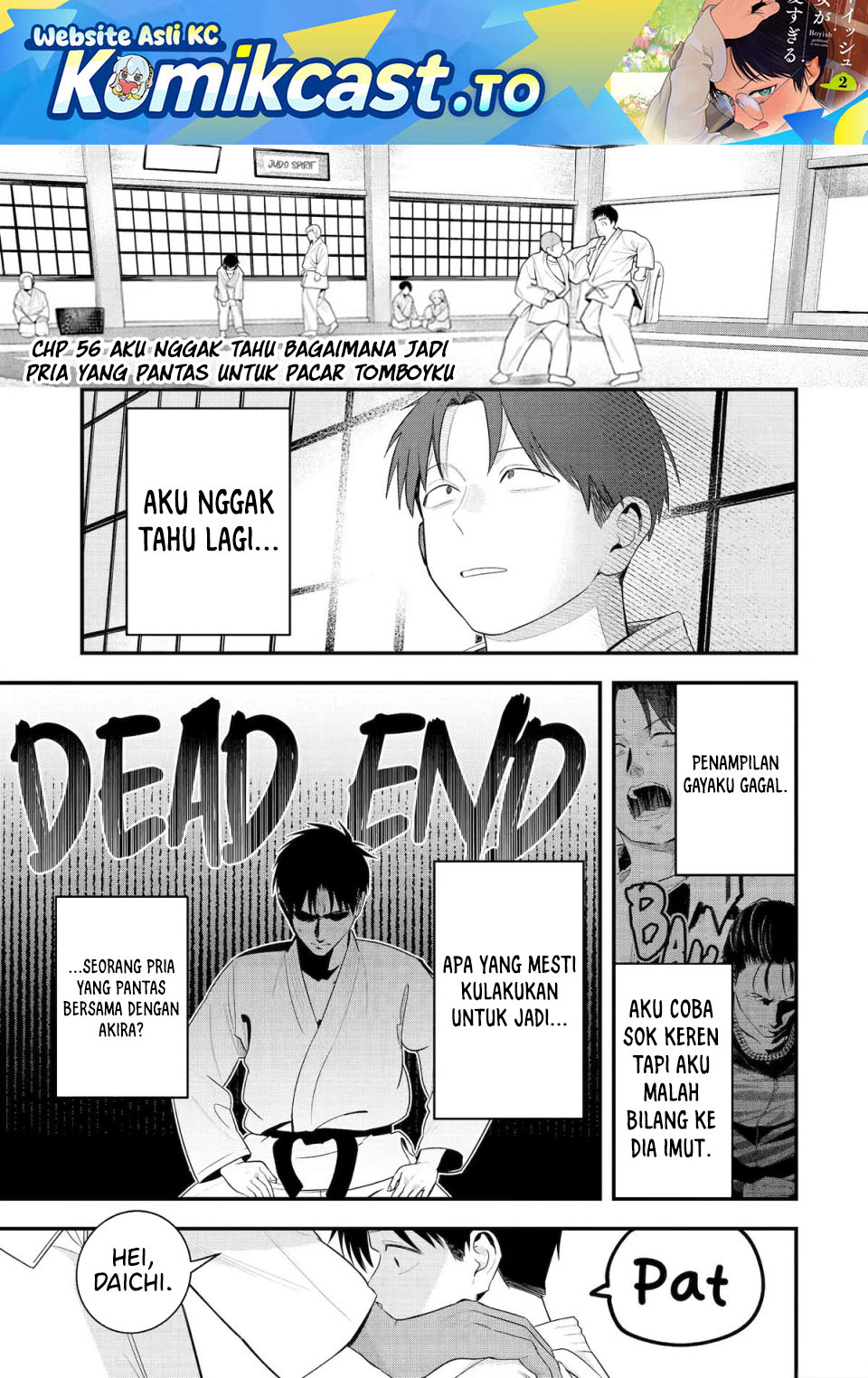 Baca Boyish Kanojo ga Kawai-sugiru - Chapter 56 halaman 2