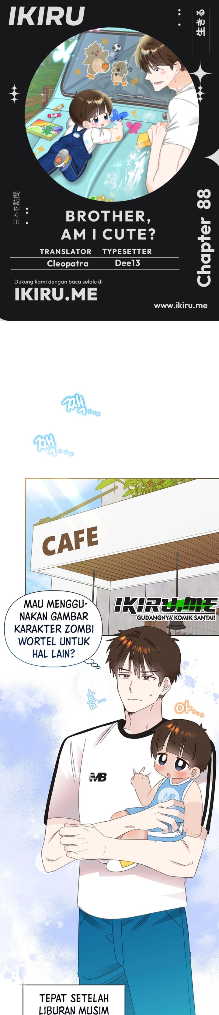 Baca Brother, Am I Cute? - Chapter 88 halaman 1