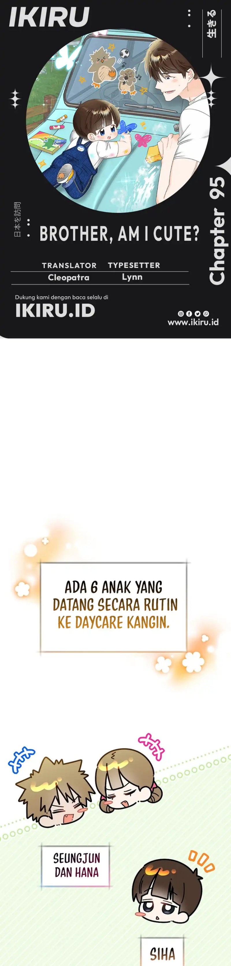 Baca Brother, Am I Cute? - Chapter 95 halaman 1