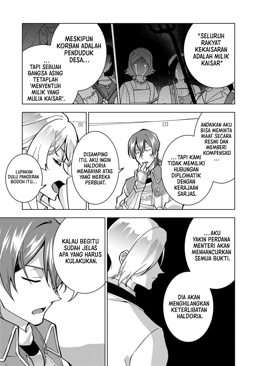 Buchigire Reijou wa Houfuku wo Chikaimashita. ~Madousho no Chikara de Sokoku wo Tataki Tsubushimasu~ Chapter 13 - Page 34