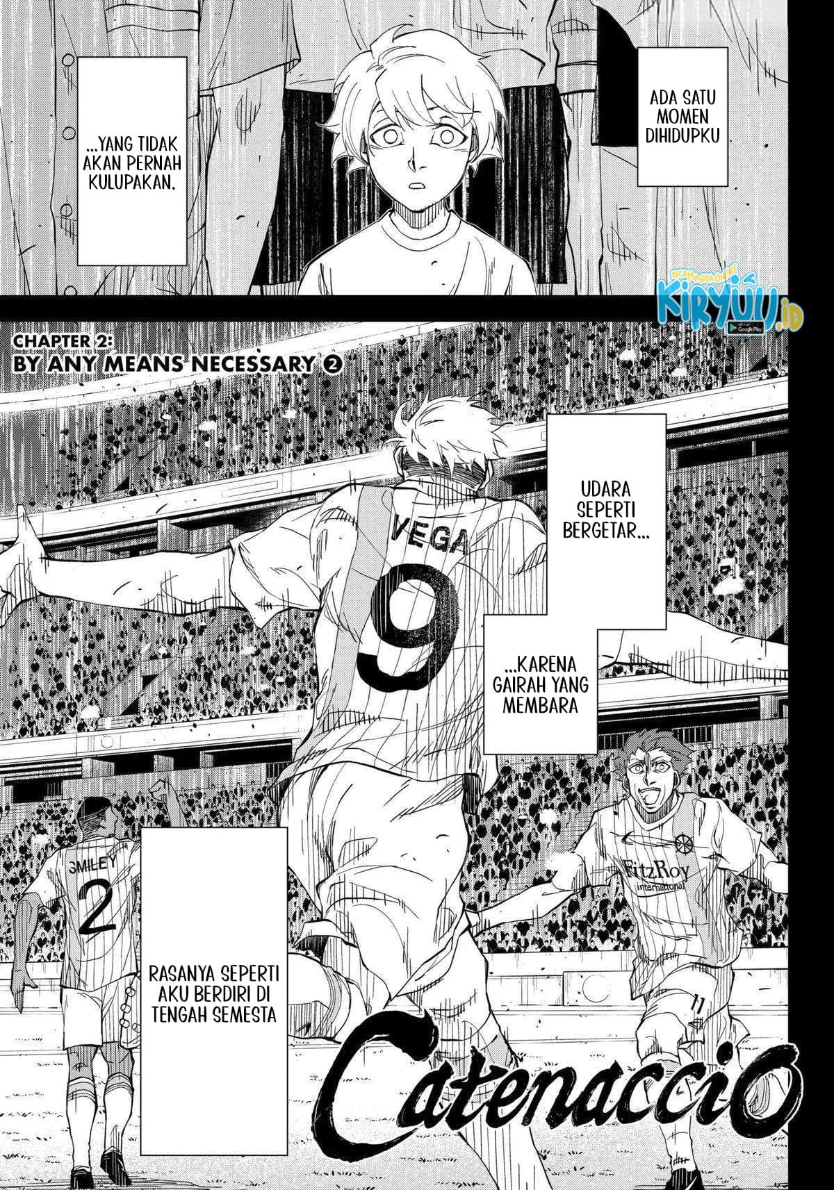 Baca Catenaccio - Chapter 2 halaman 2