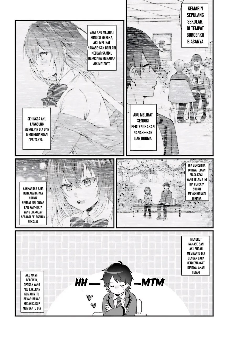 Chicchakute Dekakute Kawaii Nanase-san o Kanchigai Moto-kare Kara Ubatte Shiawase ni Suru Chapter 2.1 - Page 2