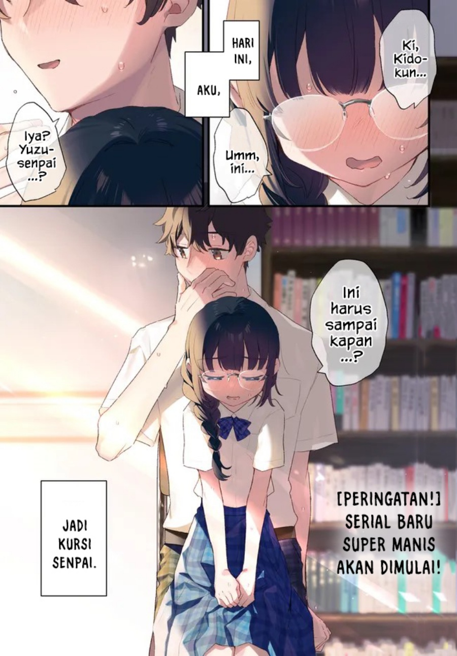 Chiisakute Kawaii Bungeibu no Chiteki na Senpai o, Hiza no Ue ni Nosetara Mainichi Suwattekuru you ni natta Chapter 1 - Page 1