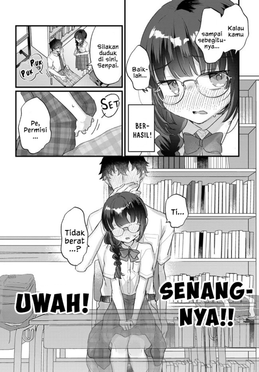 Chiisakute Kawaii Bungeibu no Chiteki na Senpai o, Hiza no Ue ni Nosetara Mainichi Suwattekuru you ni natta Chapter 1 - Page 14