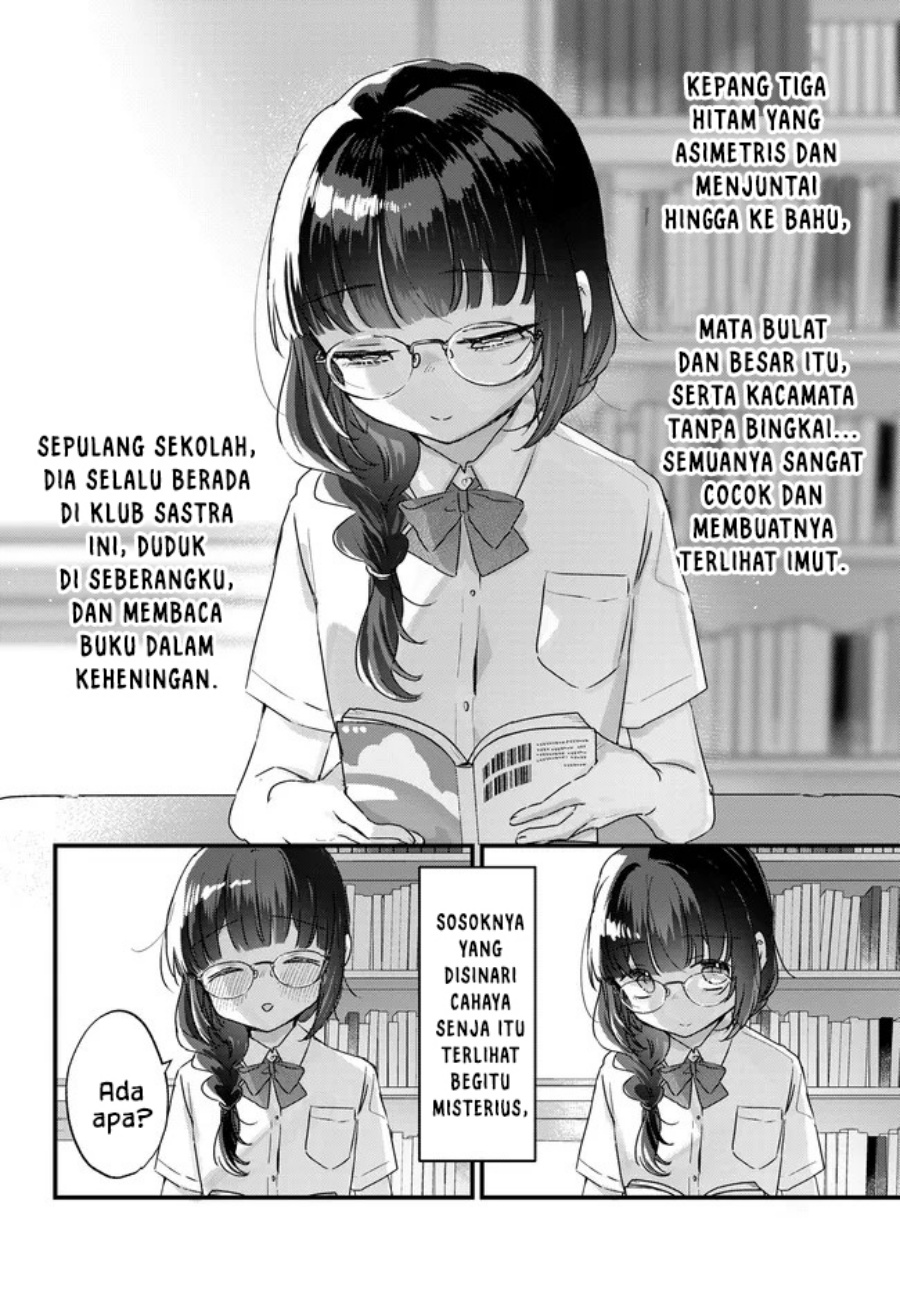 Chiisakute Kawaii Bungeibu no Chiteki na Senpai o, Hiza no Ue ni Nosetara Mainichi Suwattekuru you ni natta Chapter 1 - Page 6