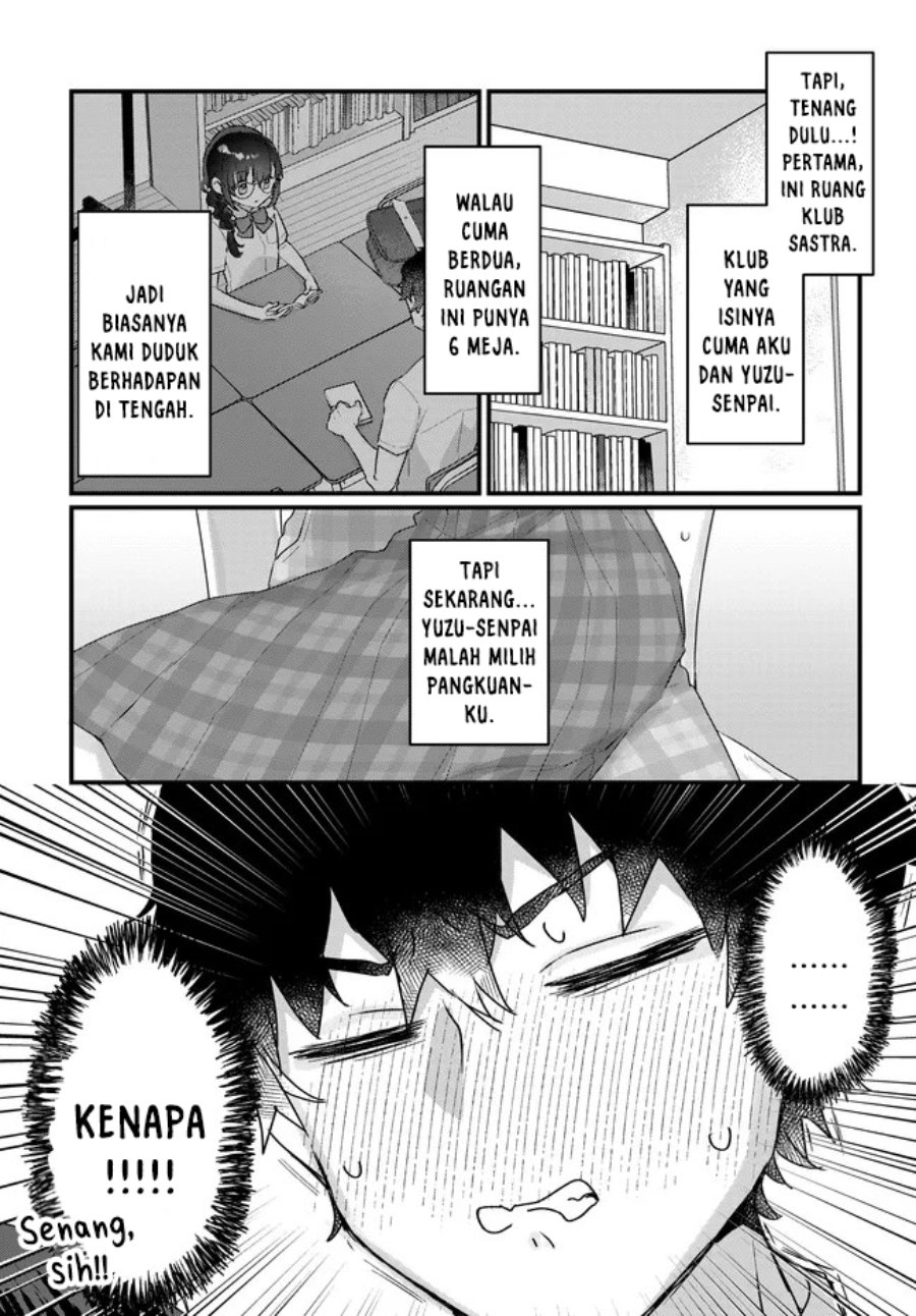 Chiisakute Kawaii Bungeibu no Chiteki na Senpai o, Hiza no Ue ni Nosetara Mainichi Suwattekuru you ni natta Chapter 2.1 - Page 11