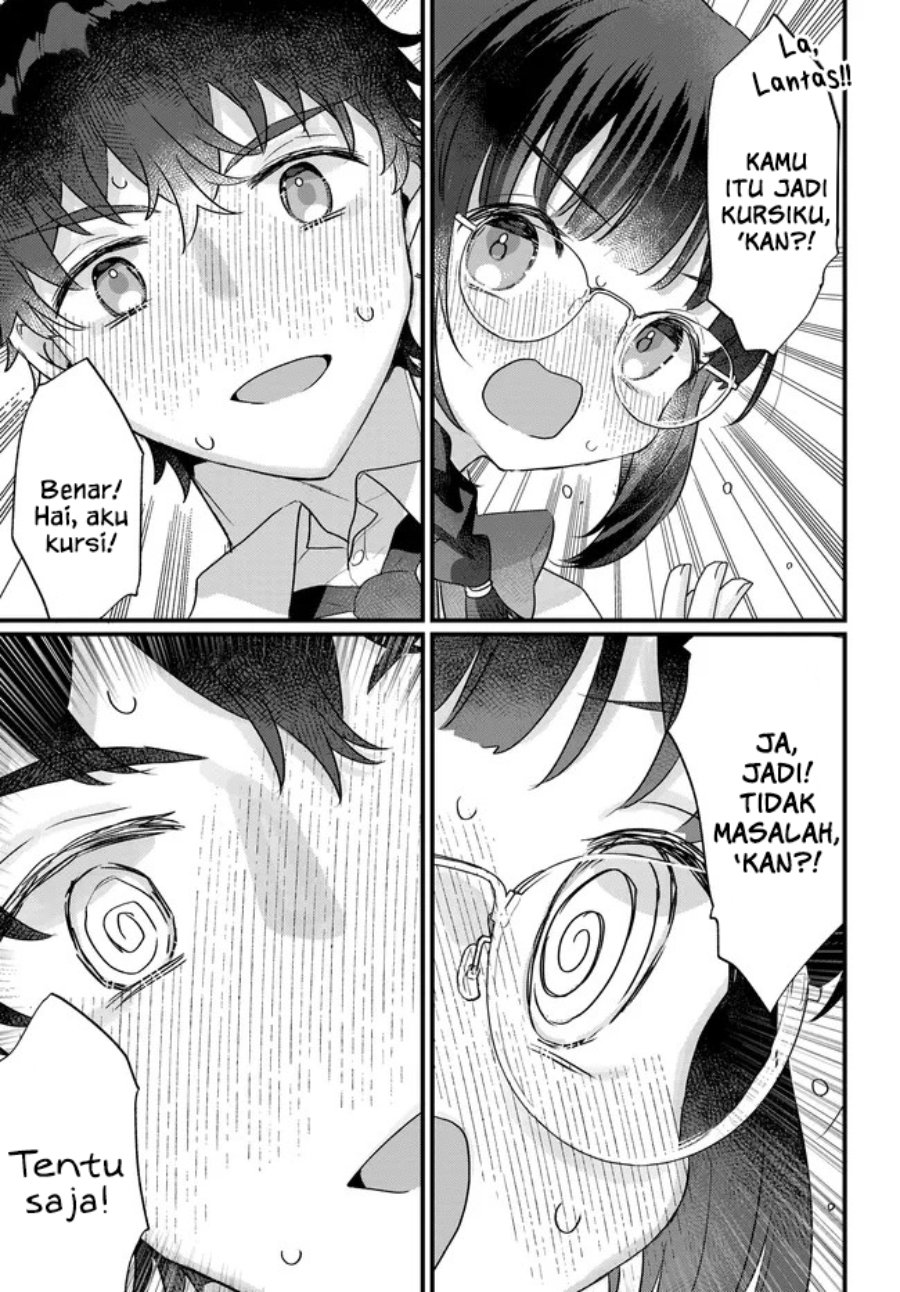 Chiisakute Kawaii Bungeibu no Chiteki na Senpai o, Hiza no Ue ni Nosetara Mainichi Suwattekuru you ni natta Chapter 2.1 - Page 15