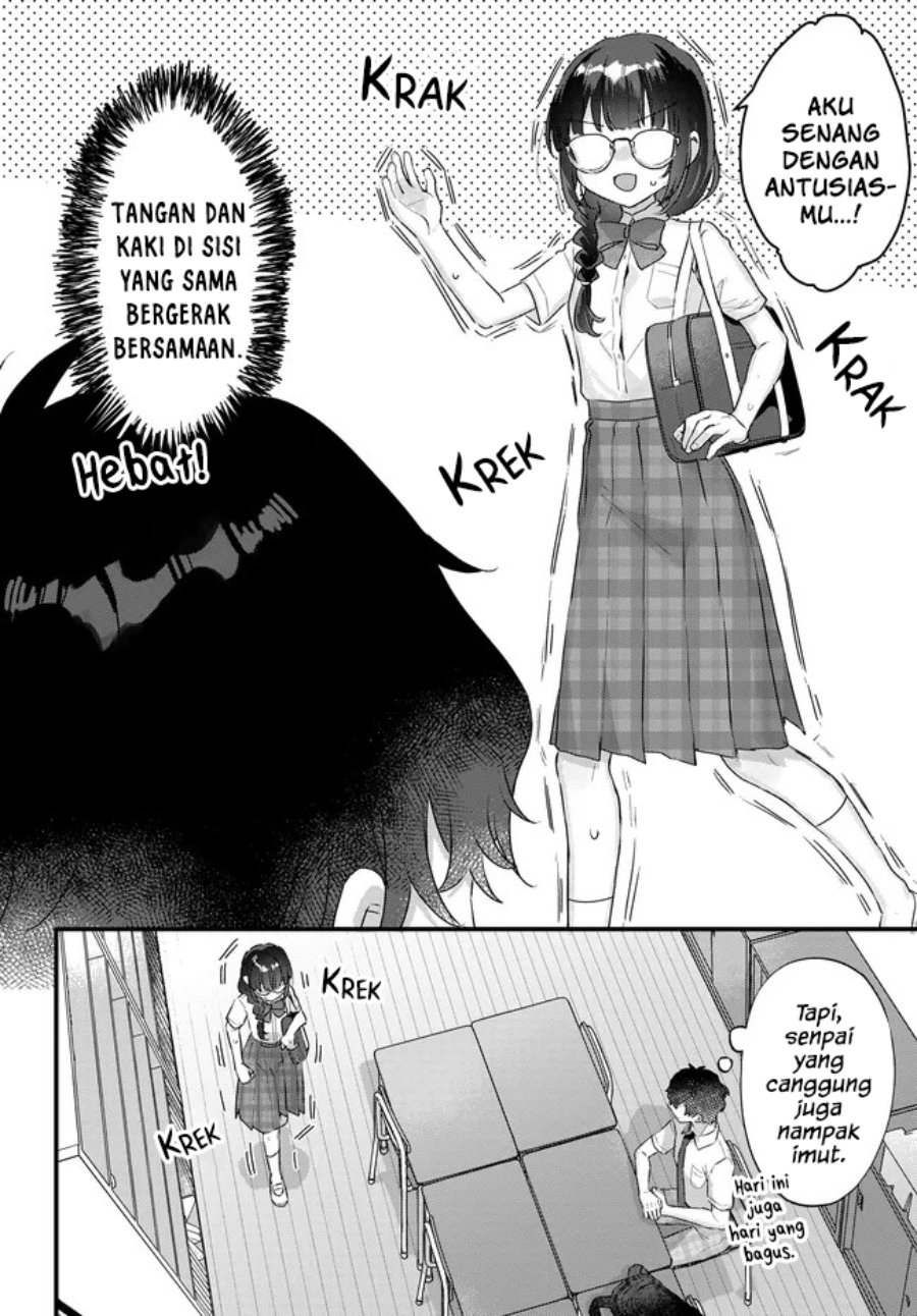 Chiisakute Kawaii Bungeibu no Chiteki na Senpai o, Hiza no Ue ni Nosetara Mainichi Suwattekuru you ni natta Chapter 2.1 - Page 6
