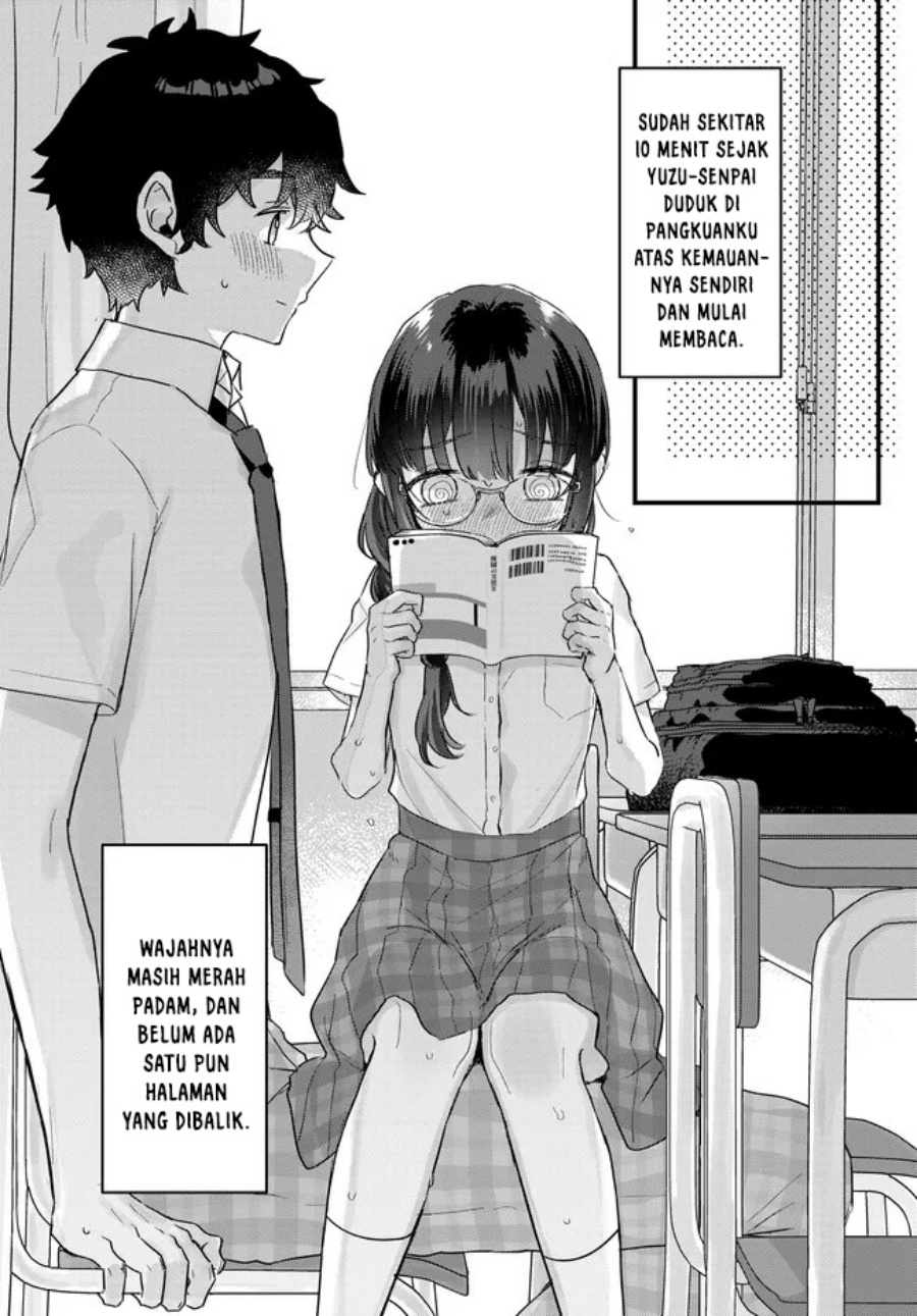 Chiisakute Kawaii Bungeibu no Chiteki na Senpai o, Hiza no Ue ni Nosetara Mainichi Suwattekuru you ni natta Chapter 2.2 - Page 1