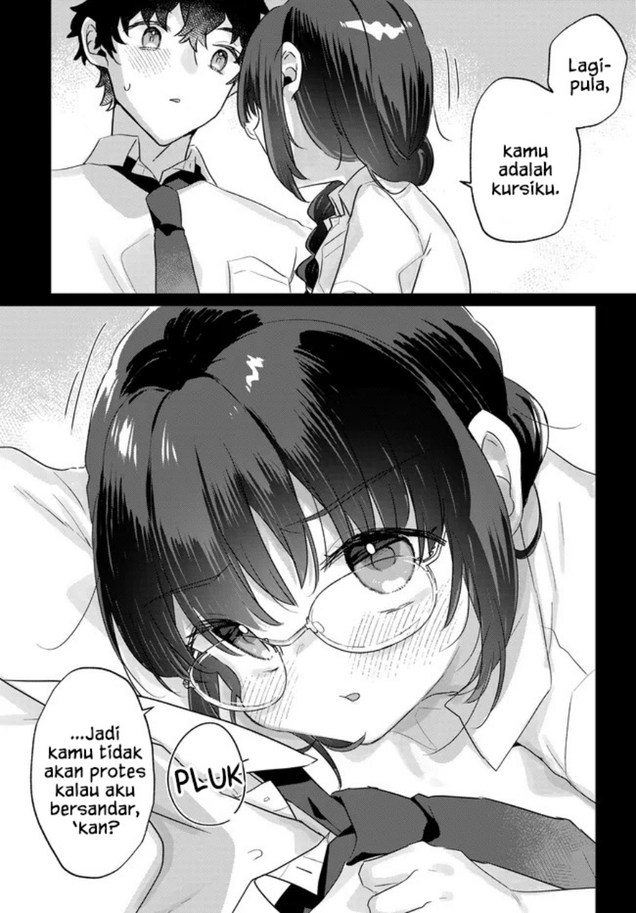 Chiisakute Kawaii Bungeibu no Chiteki na Senpai o, Hiza no Ue ni Nosetara Mainichi Suwattekuru you ni natta Chapter 2.2 - Page 15