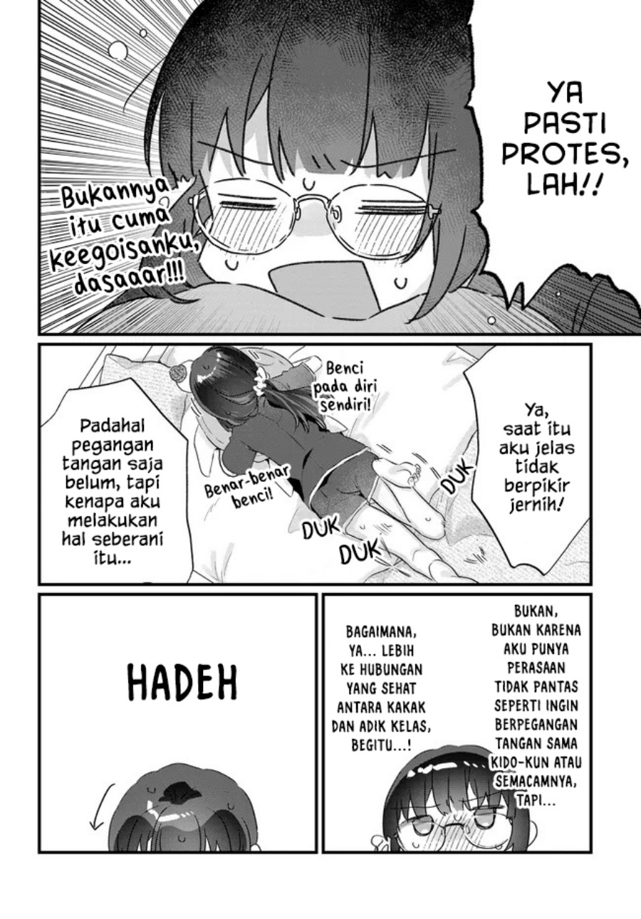 Chiisakute Kawaii Bungeibu no Chiteki na Senpai o, Hiza no Ue ni Nosetara Mainichi Suwattekuru you ni natta Chapter 2.2 - Page 16