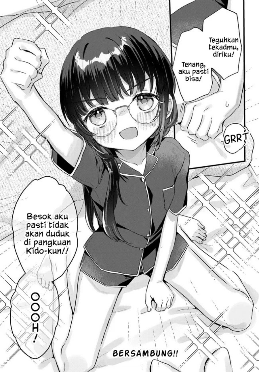 Chiisakute Kawaii Bungeibu no Chiteki na Senpai o, Hiza no Ue ni Nosetara Mainichi Suwattekuru you ni natta Chapter 2.2 - Page 19
