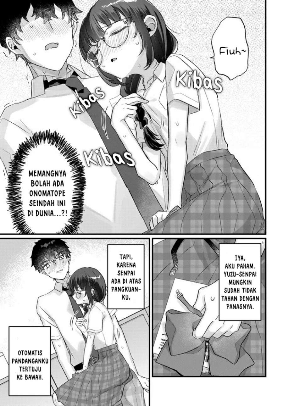 Chiisakute Kawaii Bungeibu no Chiteki na Senpai o, Hiza no Ue ni Nosetara Mainichi Suwattekuru you ni natta Chapter 2.2 - Page 5