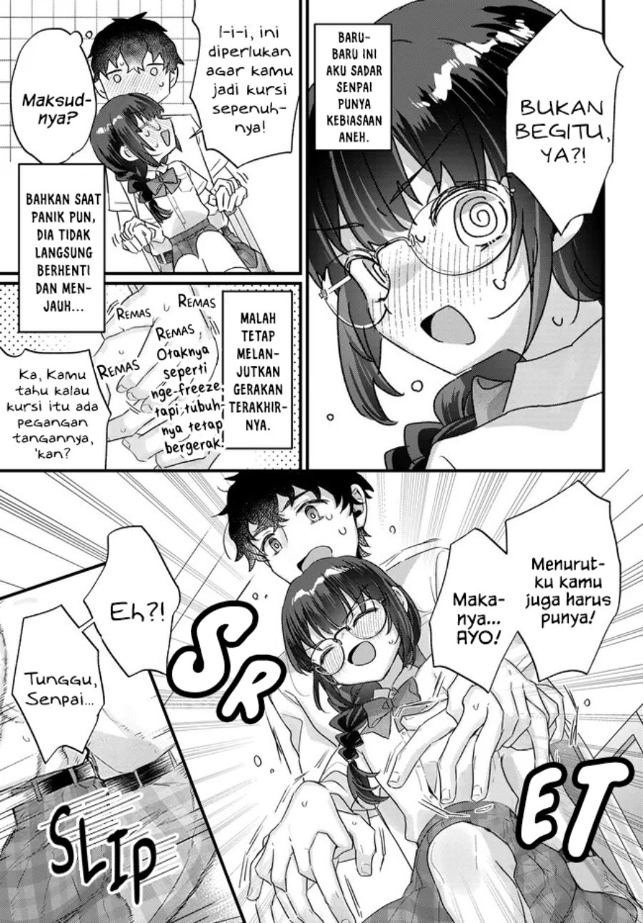 Chiisakute Kawaii Bungeibu no Chiteki na Senpai o, Hiza no Ue ni Nosetara Mainichi Suwattekuru you ni natta Chapter 3.1 - Page 10