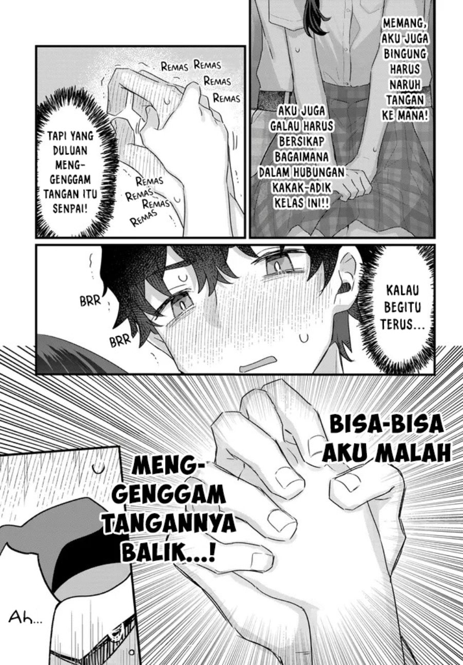 Chiisakute Kawaii Bungeibu no Chiteki na Senpai o, Hiza no Ue ni Nosetara Mainichi Suwattekuru you ni natta Chapter 3.1 - Page 8