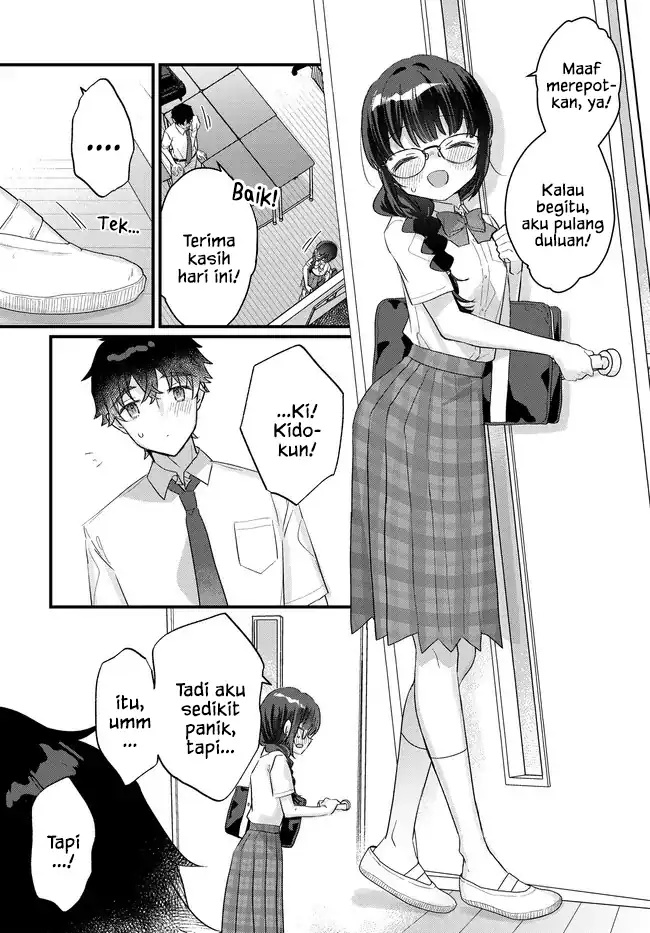 Chiisakute Kawaii Bungeibu no Chiteki na Senpai o, Hiza no Ue ni Nosetara Mainichi Suwattekuru you ni natta Chapter 3.2 - Page 7