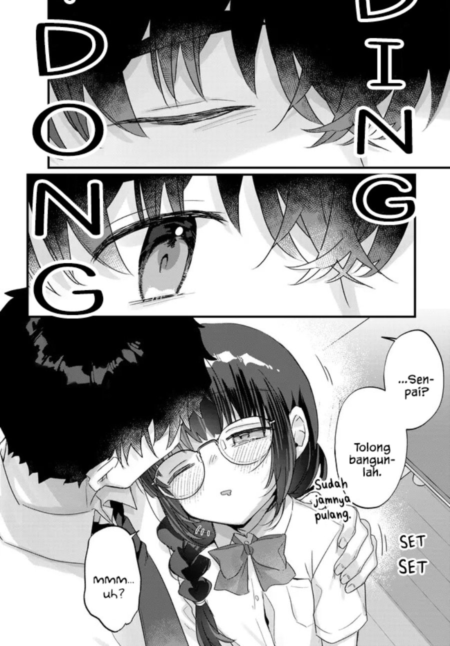 Chiisakute Kawaii Bungeibu no Chiteki na Senpai o, Hiza no Ue ni Nosetara Mainichi Suwattekuru you ni natta Chapter 4.2 - Page 10