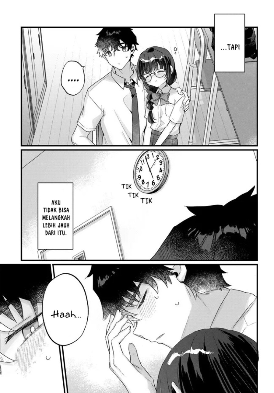 Chiisakute Kawaii Bungeibu no Chiteki na Senpai o, Hiza no Ue ni Nosetara Mainichi Suwattekuru you ni natta Chapter 4.2 - Page 7