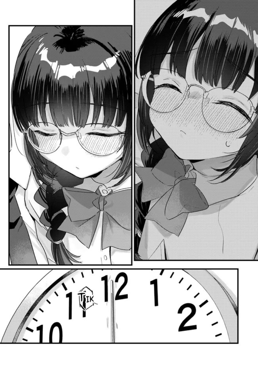 Chiisakute Kawaii Bungeibu no Chiteki na Senpai o, Hiza no Ue ni Nosetara Mainichi Suwattekuru you ni natta Chapter 4.2 - Page 8