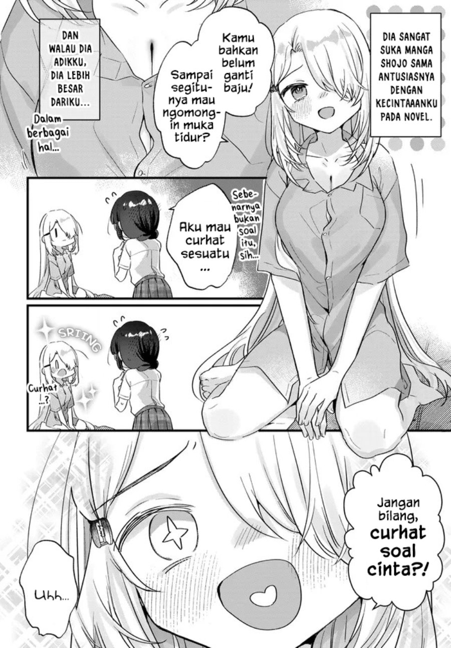 Chiisakute Kawaii Bungeibu no Chiteki na Senpai o, Hiza no Ue ni Nosetara Mainichi Suwattekuru you ni natta Chapter 5 - Page 4