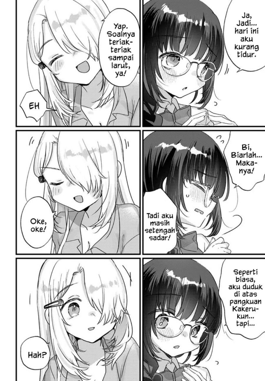 Chiisakute Kawaii Bungeibu no Chiteki na Senpai o, Hiza no Ue ni Nosetara Mainichi Suwattekuru you ni natta Chapter 5 - Page 8