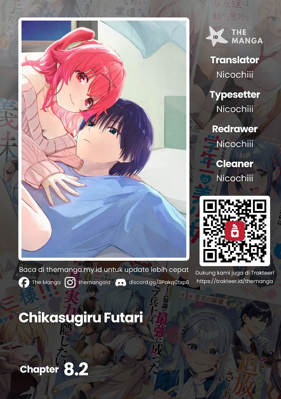 Chikasugiru Futari Chapter 8.2 - Page 1