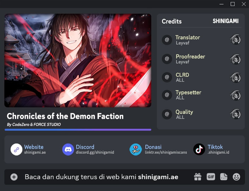 Baca Chronicles of the Demon Faction Chapter 183 Bahasa Indonesia page 6