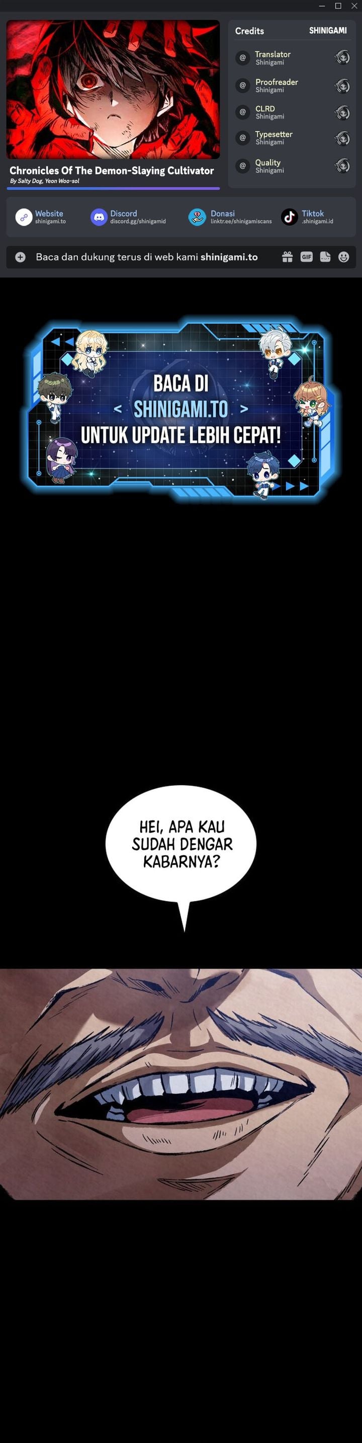 Baca Chronicles Of The Demon-Slaying Cultivator - Chapter 1 halaman 1